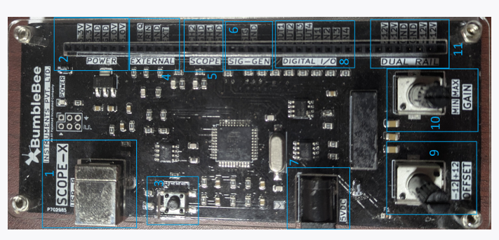 Scope-X PCB Module Close-up